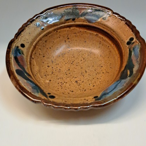 #240722 Bowl, Brown $22 at Hunter Wolff Gallery